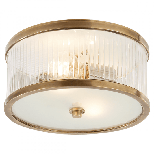 Visual Comfort Signature Randolph Flush Mount Hand-Rubbed Antique Brass