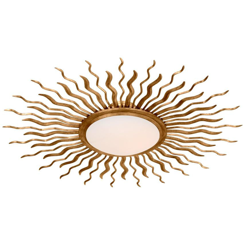 Visual Comfort & Co. Signature Collection Re 38" Semi-Flush Mount