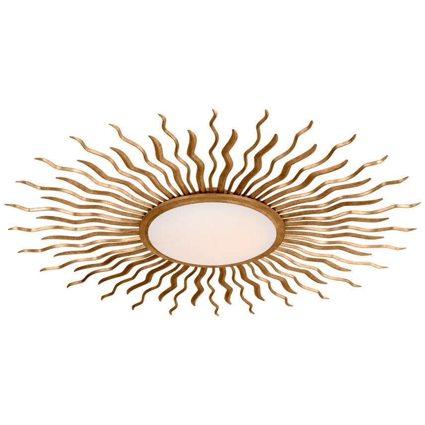 Visual Comfort Signature Re 49 Gilded Iron