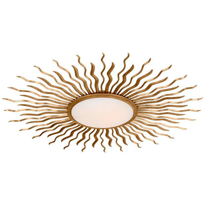 Visual Comfort Signature Re 49 Gilded Iron