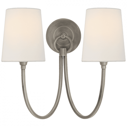 Visual Comfort Signature Reed Double Sconce Bronze