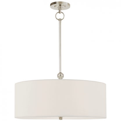Visual Comfort Signature Reed Hanging Shade Polished Nickel