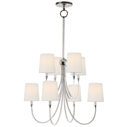 Visual Comfort Signature Reed Large Chandelier Bronze