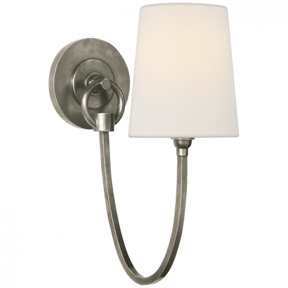 Visual Comfort Signature Reed Single Sconce Antique Nickel