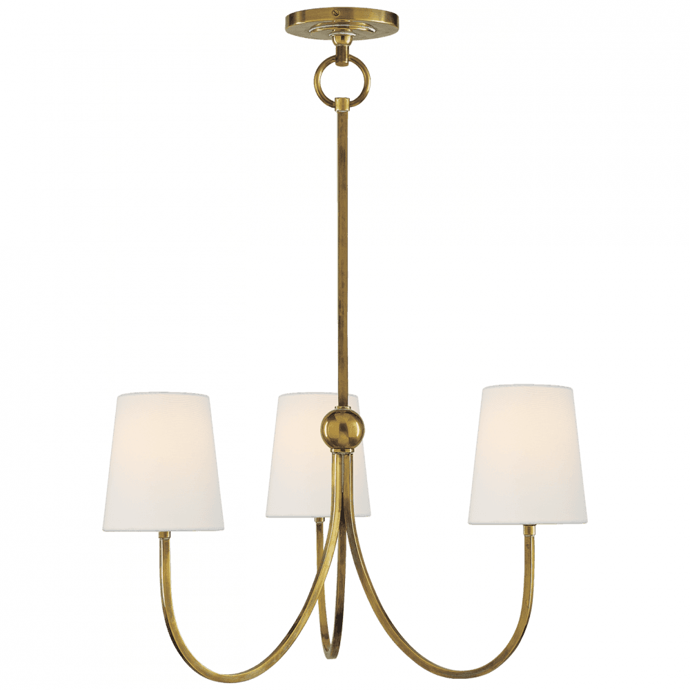 Visual Comfort Signature Reed Chandelier Antique Nickel
