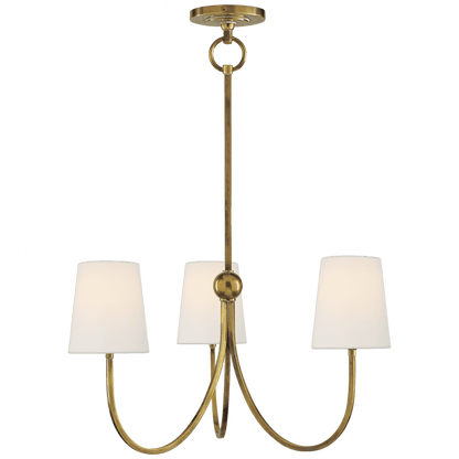 Visual Comfort Signature Reed Chandelier Antique Nickel