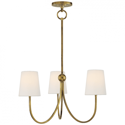 Visual Comfort Signature Reed Chandelier Antique Nickel