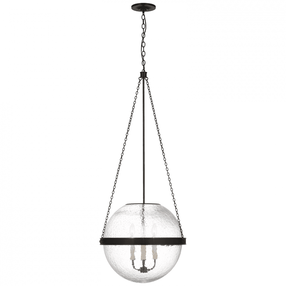 Visual Comfort Signature Reese Globe Pendant Bronze