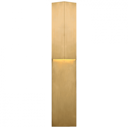 Visual Comfort Signature Rega Folded Wall Sconce Antique-Burnished Brass