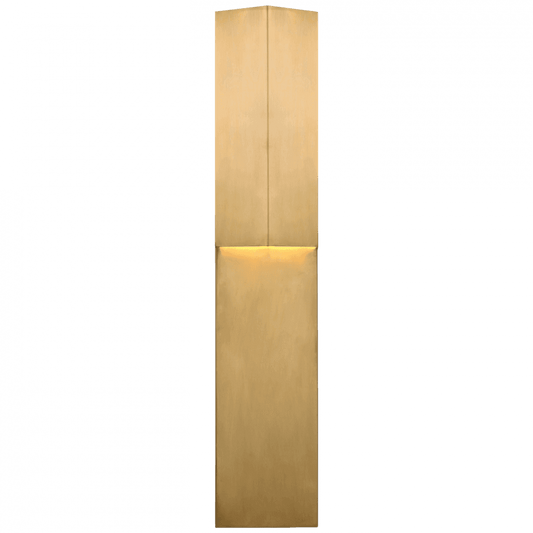 Visual Comfort Signature Rega Folded Wall Sconce Antique-Burnished Brass