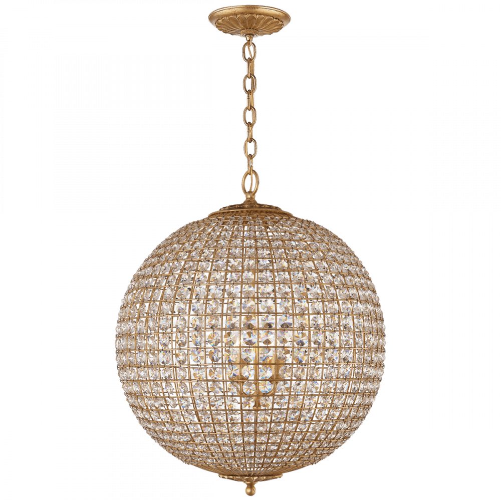 Visual Comfort Signature Renwick Sphere Chandelier Gild