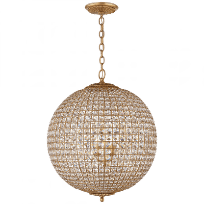Visual Comfort Signature Renwick Sphere Chandelier Gild