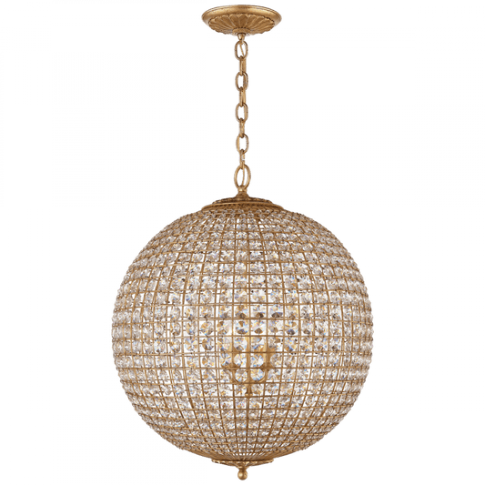 Visual Comfort Signature Renwick Sphere Chandelier Gild
