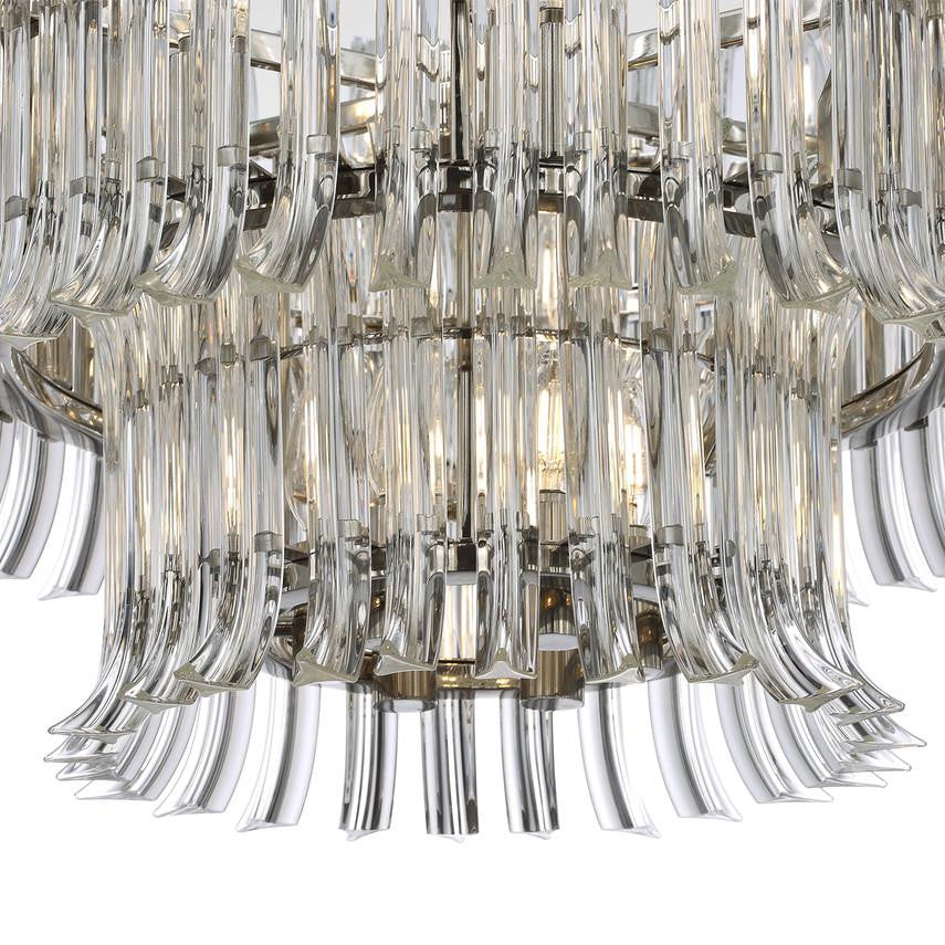 Visual Comfort & Co. Signature Collection Rhine 34" Three Tier Chandelier