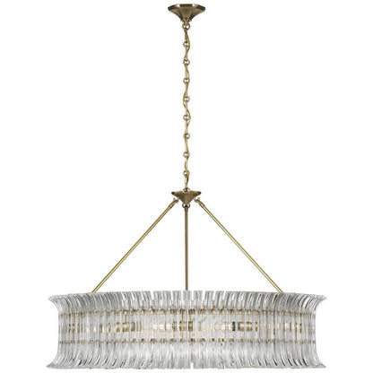 Visual Comfort Signature Rhine 36 Hand-Rubbed Antique Brass