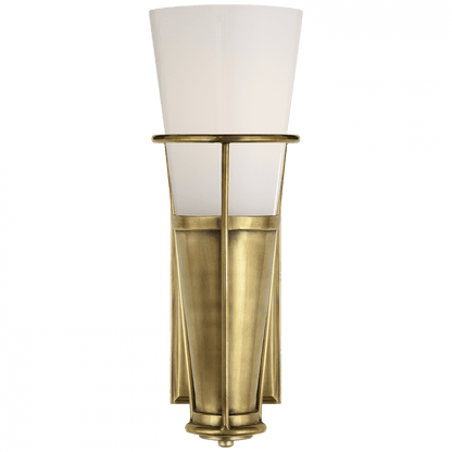 Visual Comfort Signature Robinson Bathroom Wall Sconce Polished Nickel