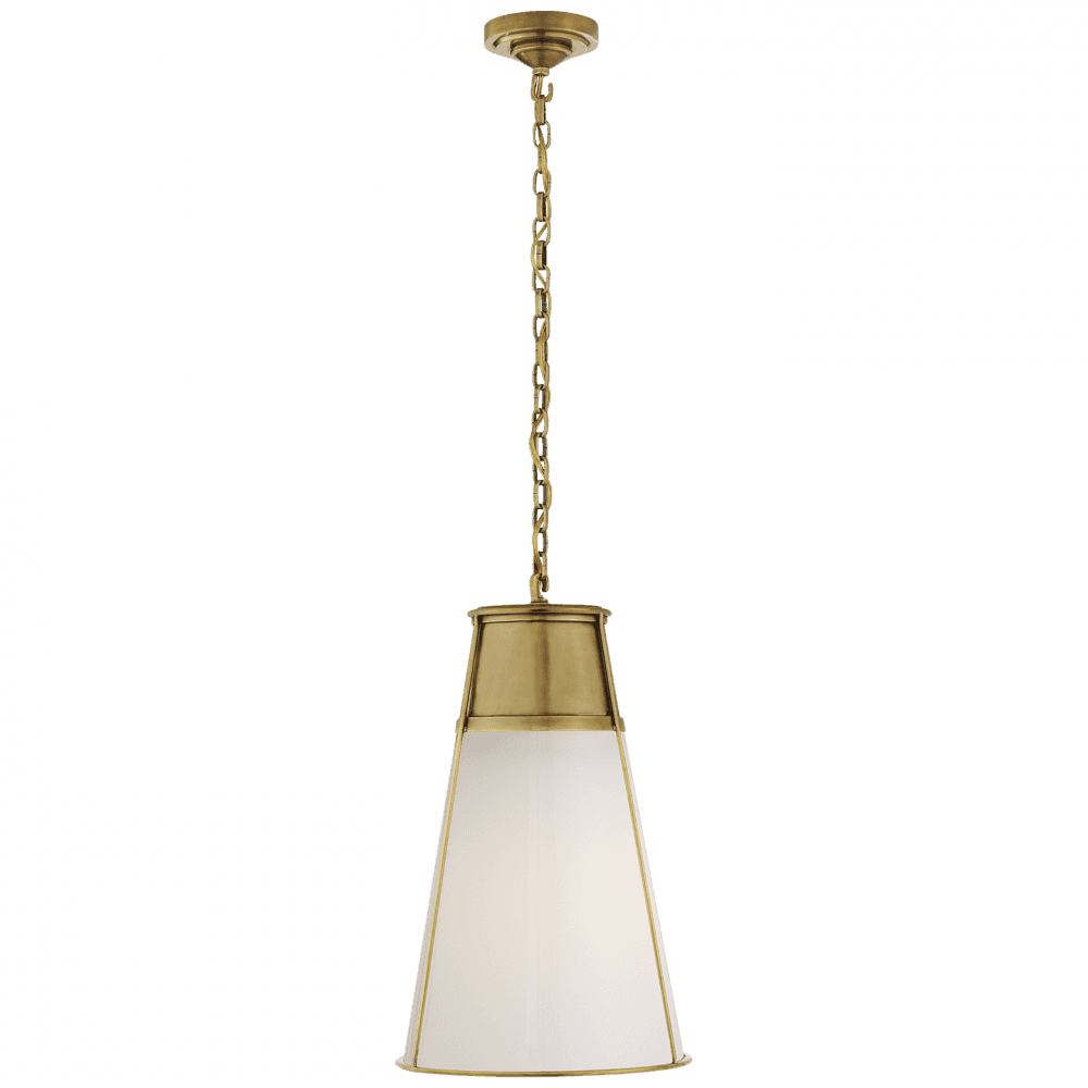 Visual Comfort Signature Robinson Pendant Polished Nickel