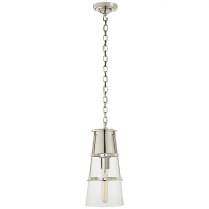 Visual Comfort Signature Robinson Pendant Polished Nickel