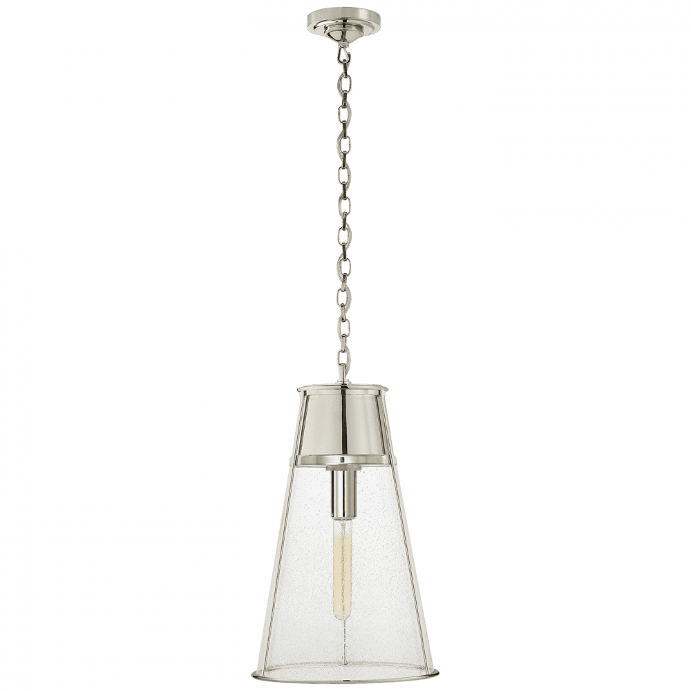Visual Comfort Signature Robinson Pendant Polished Nickel