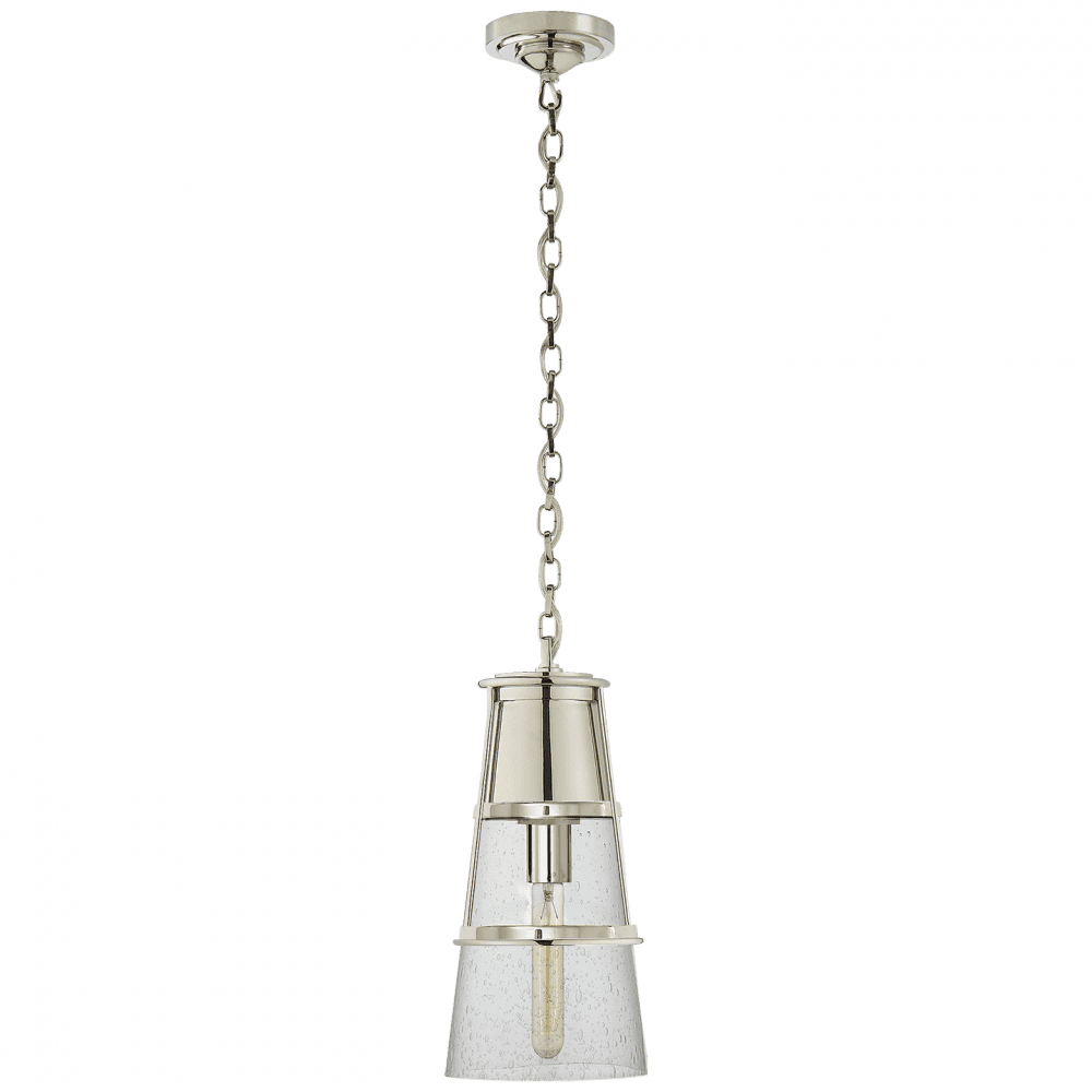 Visual Comfort Signature Robinson Pendant Polished Nickel