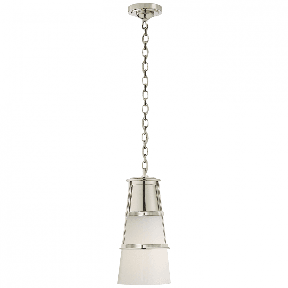 Visual Comfort Signature Robinson Pendant Polished Nickel
