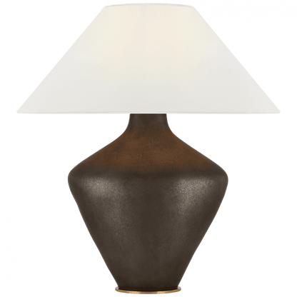 Visual Comfort Signature Rohs Extra Large Table Lamp Stained Black Metallic
