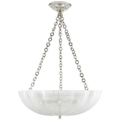 Visual Comfort Signature Rosehill Chandelier Polished Nickel