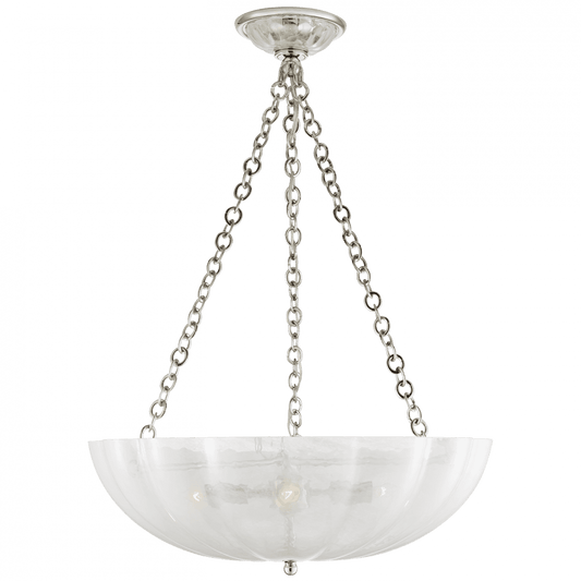 Visual Comfort Signature Rosehill Chandelier Polished Nickel