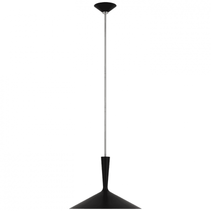 Visual Comfort Signature Rosetta Large Pendant Polished Nickel