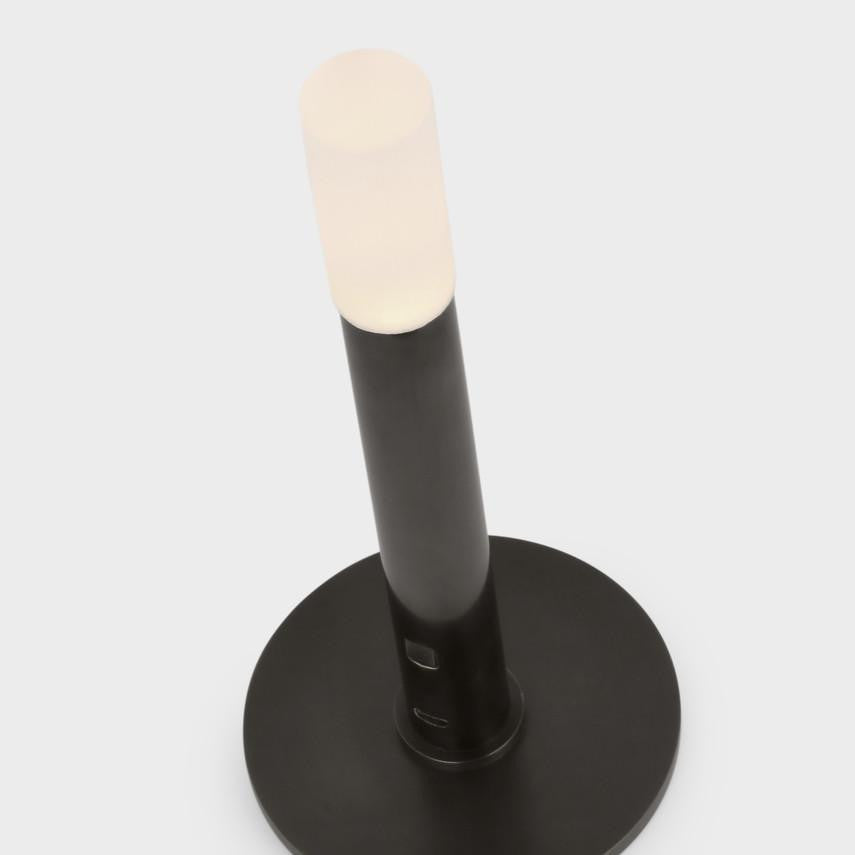 Visual Comfort & Co. Signature Collection Rousseau 10" Rechargeable Accent Lamp, Visual Comfort & Co. Signature Collection KW 3285BZ-EC N1W60