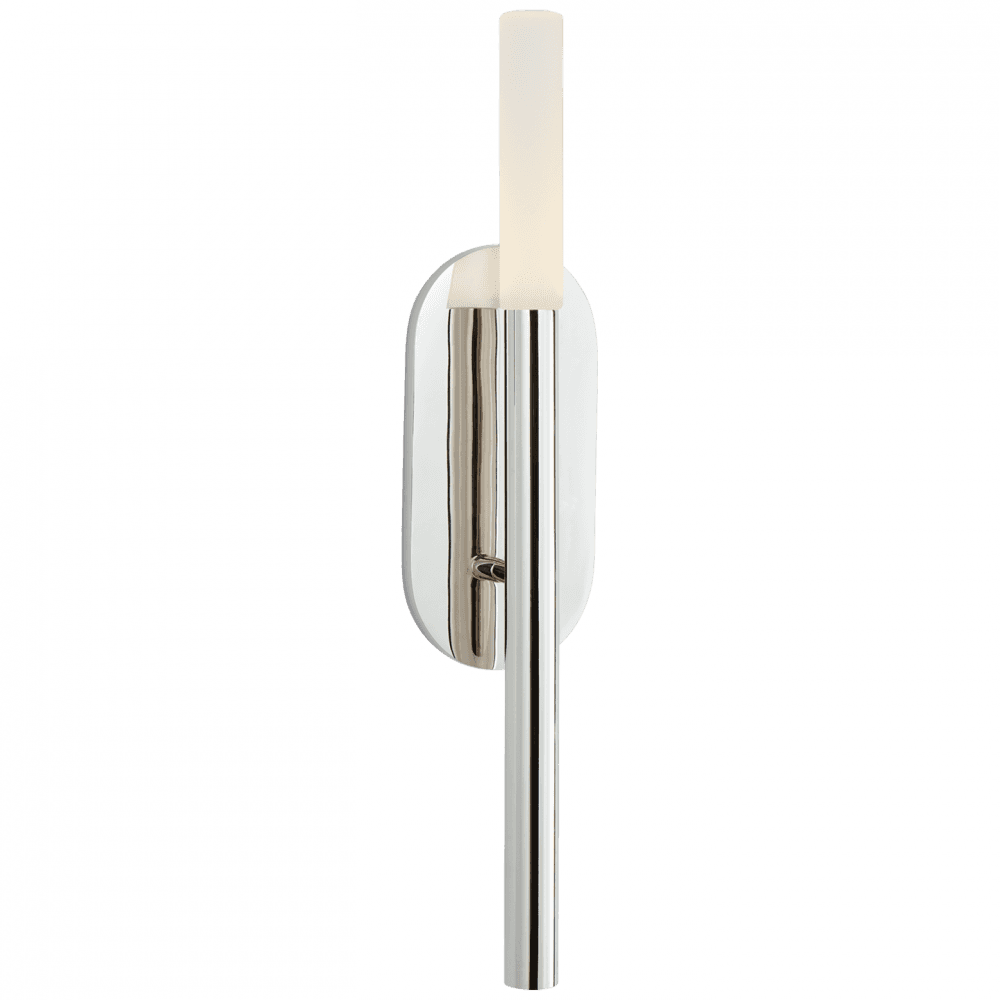 Visual Comfort Signature Rousseau Medium Bath Sconce Polished Nickel