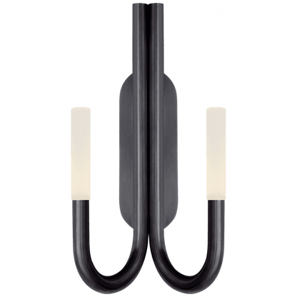 Visual Comfort Signature Rousseau Double Wall Sconce Bronze