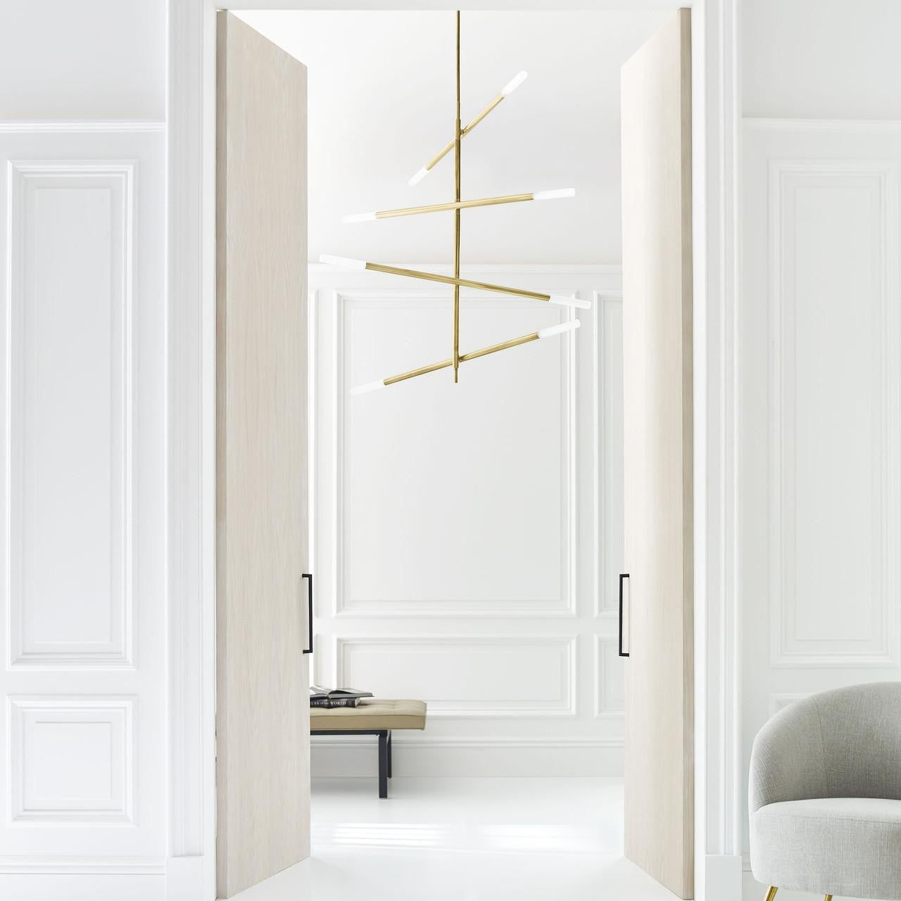 Visual Comfort & Co. Signature Collection Rousseau Large Articulating Chandelier