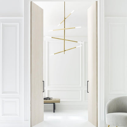 Visual Comfort & Co. Signature Collection Rousseau Large Articulating Chandelier