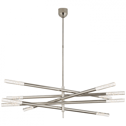 Visual Comfort Signature Rousseau LED Grande Articulating Chandelier Bronze
