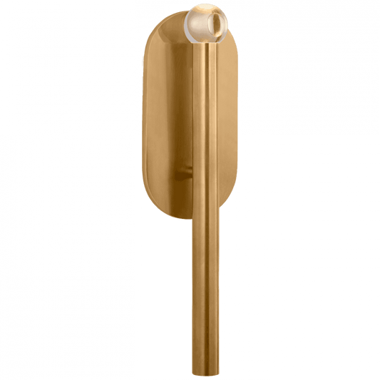 Visual Comfort Signature Rousseau Bathroom Wall Sconce Antique-Burnished Brass