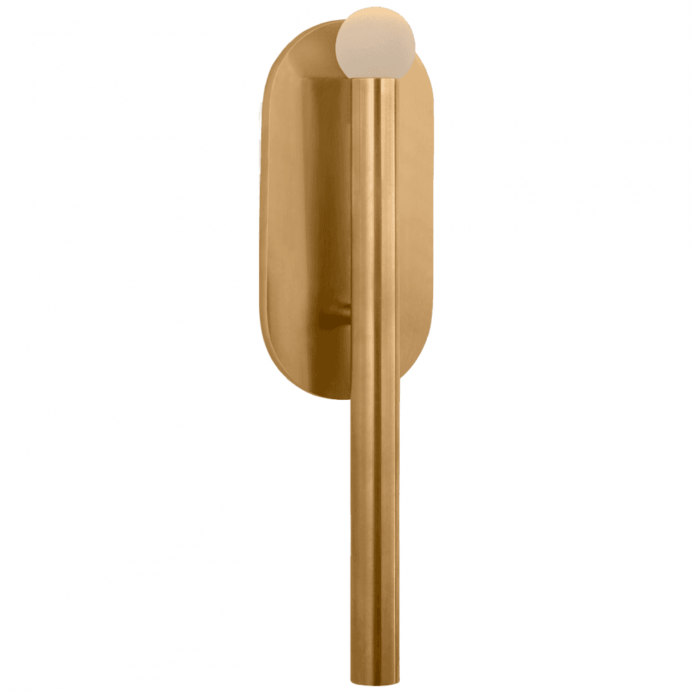 Visual Comfort Signature Rousseau Bathroom Wall Sconce Polished Nickel