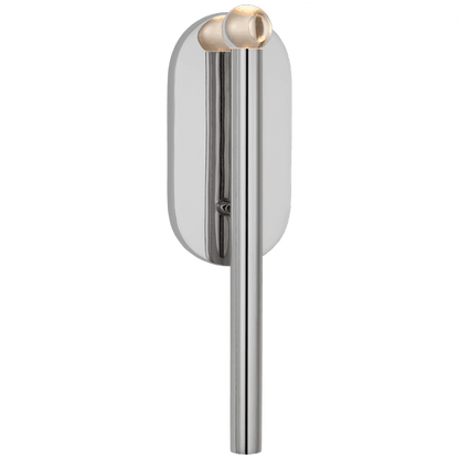 Visual Comfort Signature Rousseau Bathroom Wall Sconce Polished Nickel