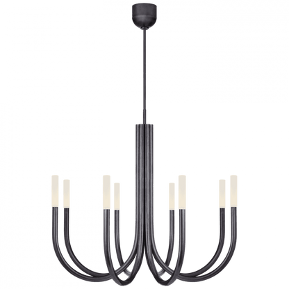 Visual Comfort Signature Rousseau Medium Chandelier Bronze