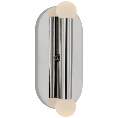 Visual Comfort Signature Rousseau Vanity Wall Sconce Polished Nickel