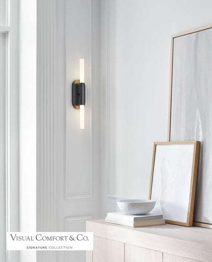 Visual Comfort & Co. Signature Collection Rousseau Medium Vanity Wall Sconce