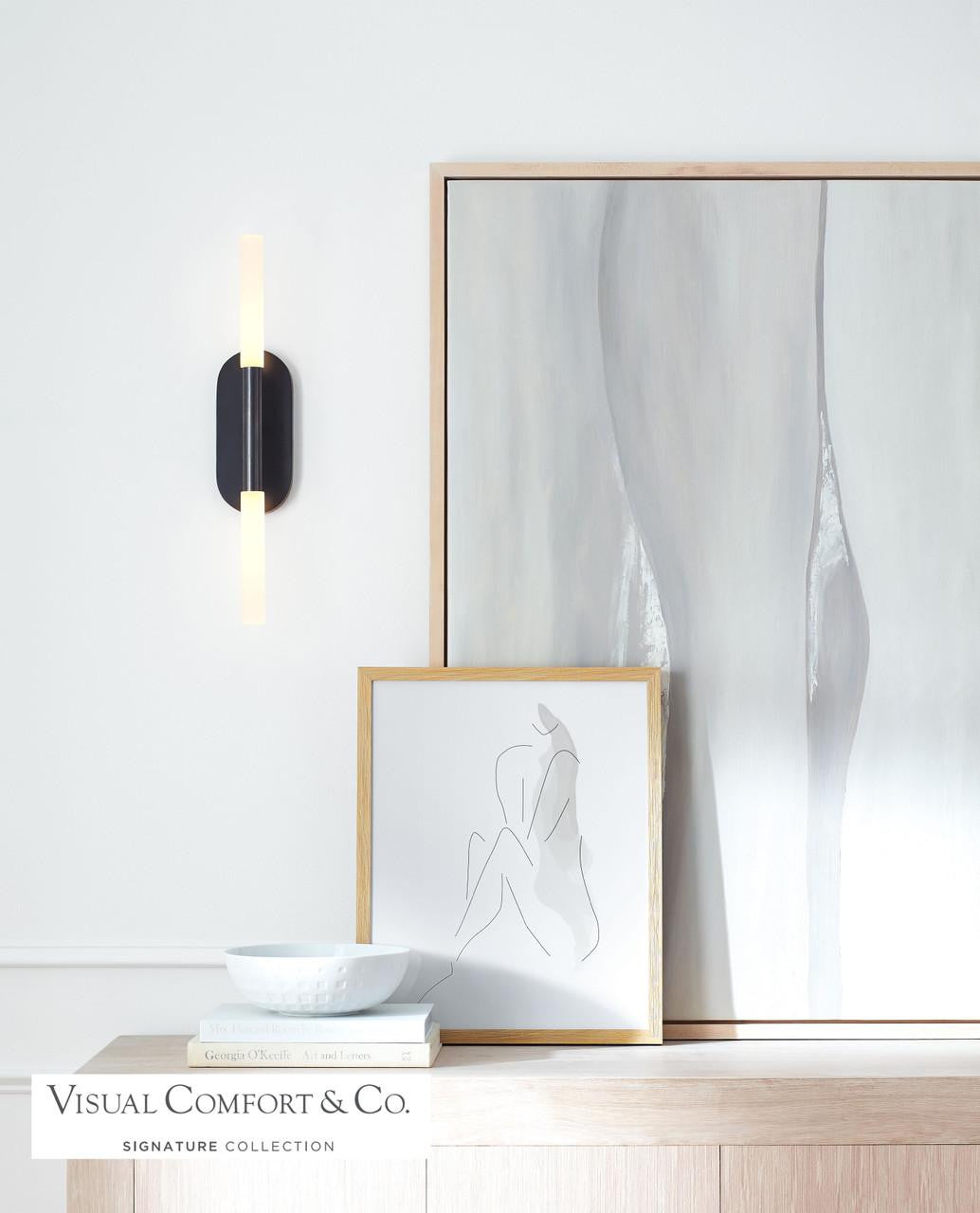 Visual Comfort & Co. Signature Collection Rousseau Medium Vanity Wall Sconce