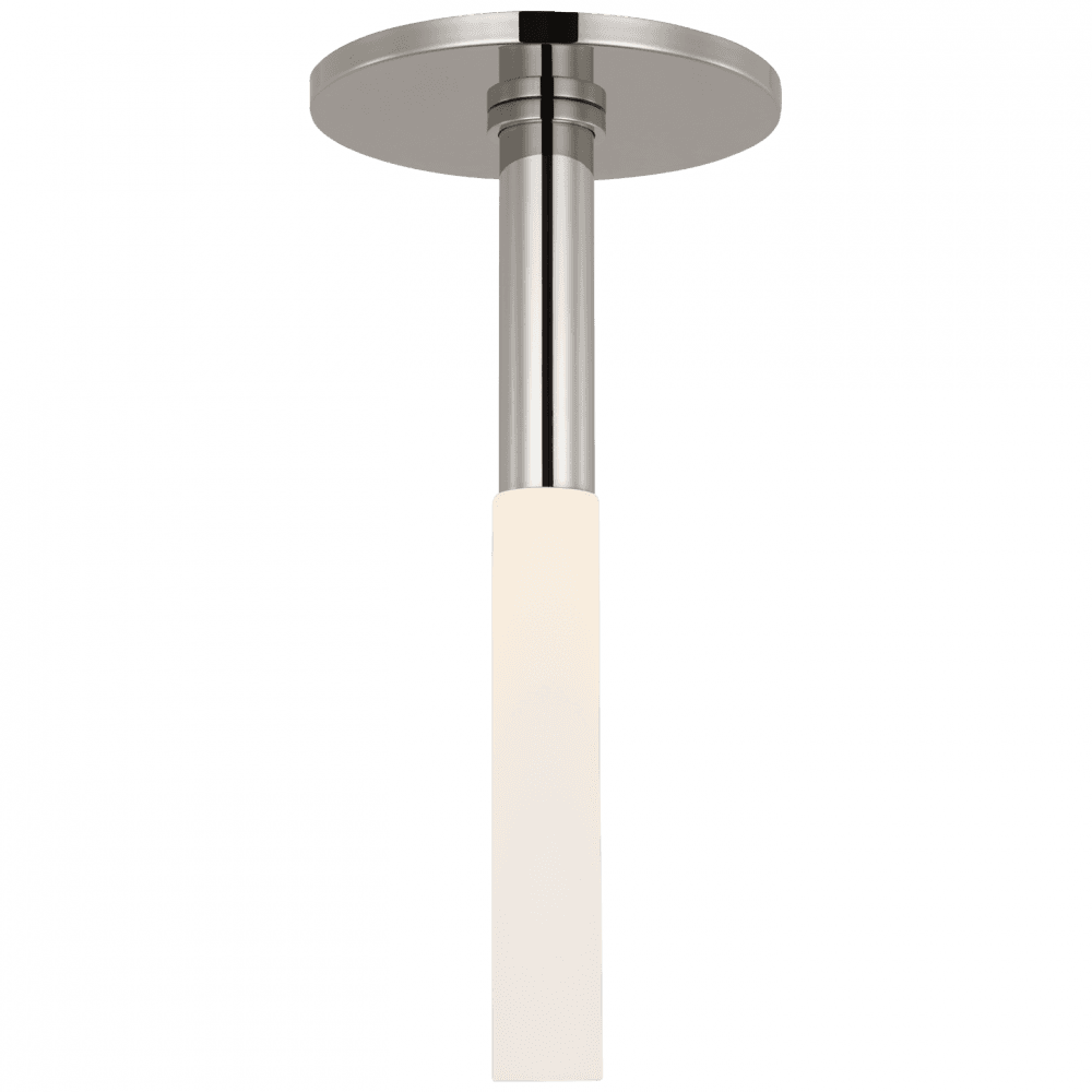 Visual Comfort Signature Rousseau Monopoint Flush Mount Polished Nickel