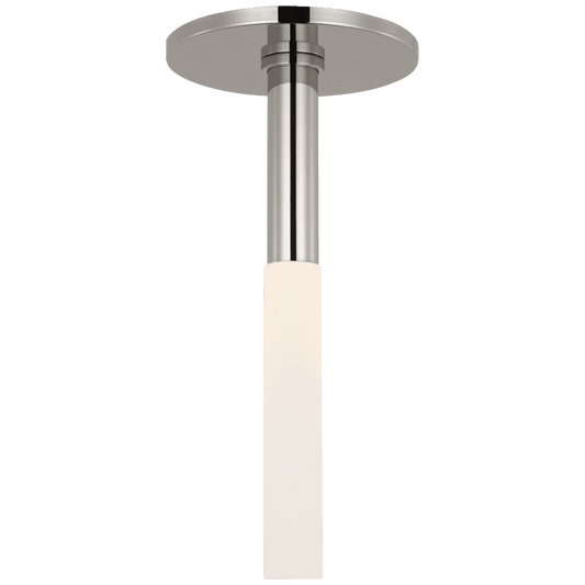 Visual Comfort Signature Rousseau Monopoint Flush Mount Polished Nickel