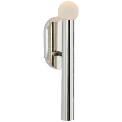 Visual Comfort Signature Rousseau Bathroom Wall Sconce Polished Nickel
