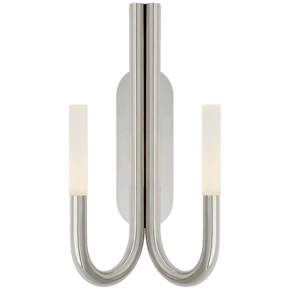 Visual Comfort Signature Rousseau Wall Sconce Polished Nickel