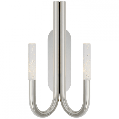 Visual Comfort Signature Rousseau Wall Sconce Polished Nickel