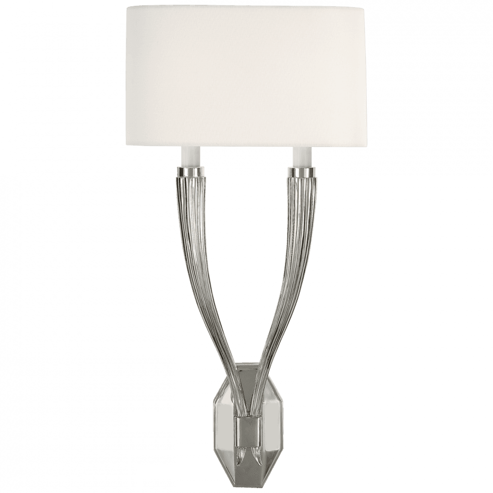 Ruhlmann Double Sconce, Visual Comfort CHD 2461PN-L D05NT | Visual ...