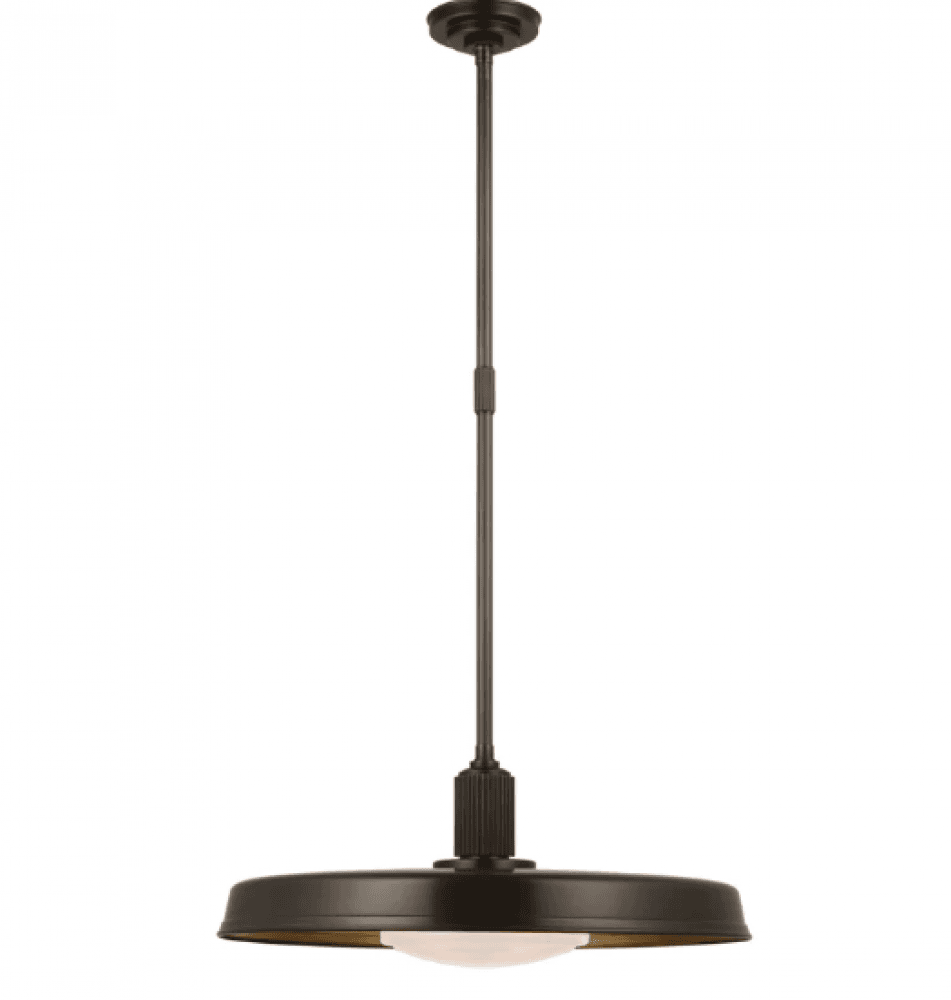 Visual Comfort Signature Ruhlmann Factory Pendant Bronze