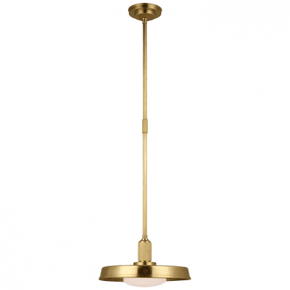 Visual Comfort Signature Ruhlmann Factory Pendant Polished Nickel